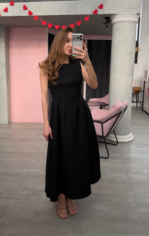 Сарафан Адель черный