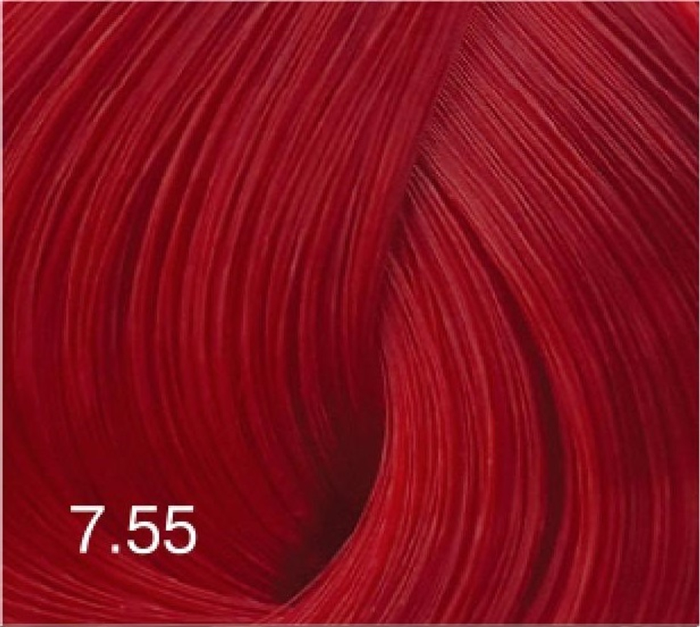 7.55 русый интенсивный красный, крем-краска для волос Bouticle/ Expert Color 100ml