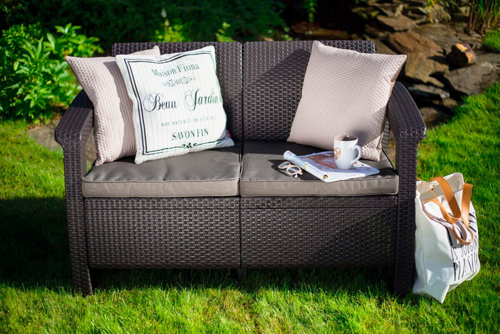 Комплект мебели Corfu Russia Fiesta, коричневый