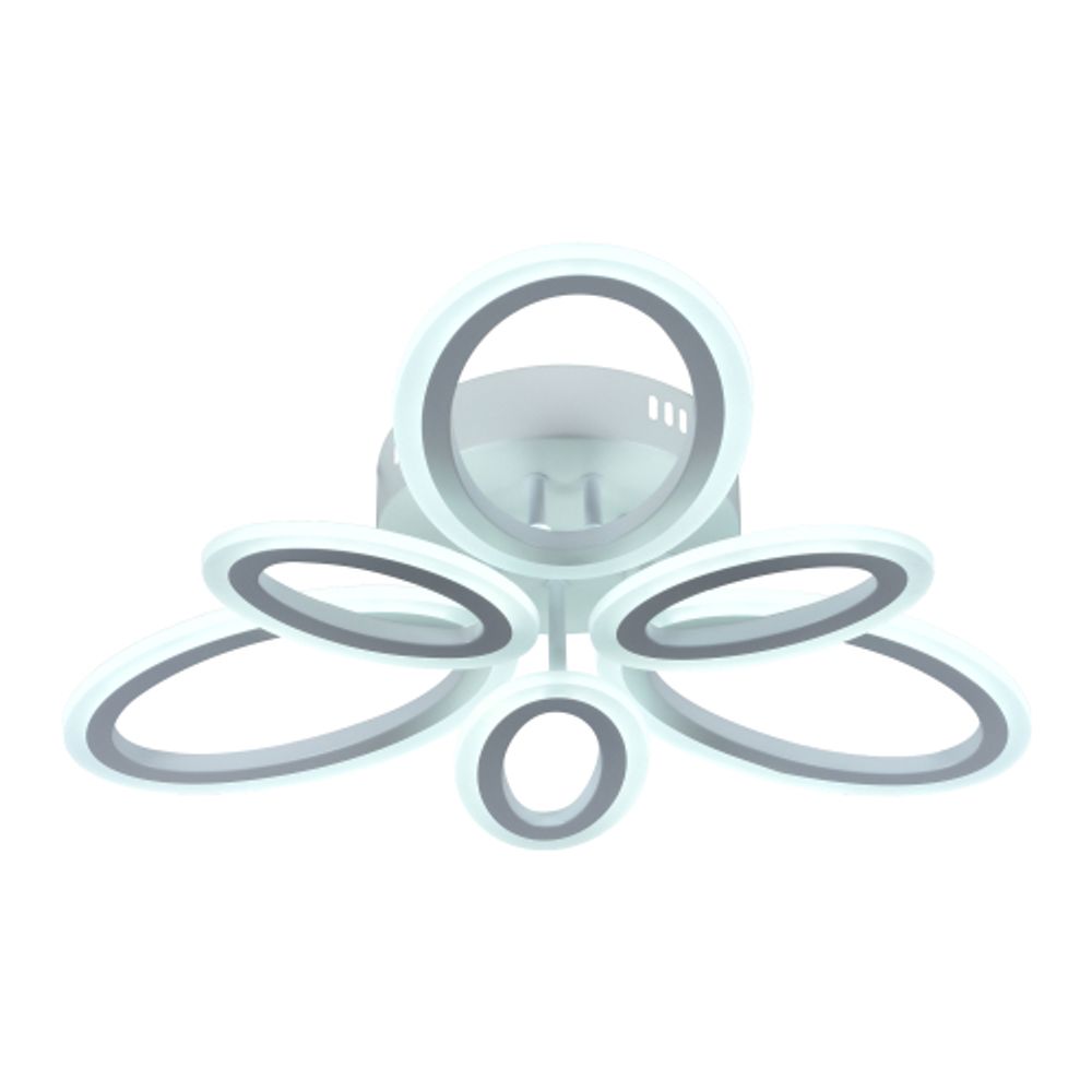 Светильник потолочный Rivoli Kora 6048-106 светодиодный с пультом 96 Вт 3000К-6000К LED модерн | Интерьерные светодиодные светильники