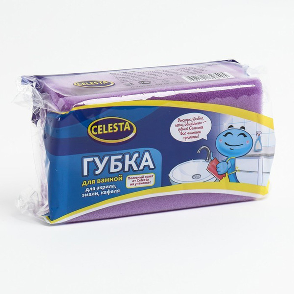 CELESTA Губка для мытья ванной, 1шт