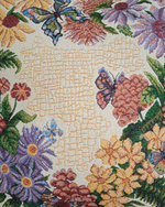 Декоративный гобеленовый чехол Веночек 47х47