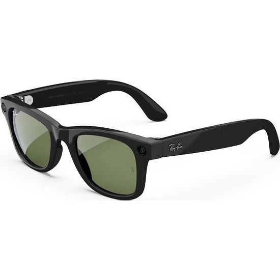 Очки Ray-Ban Wayfarer GEN 2 Shiny Black / Green G15 (L / Size 53) RW4012 601/7153