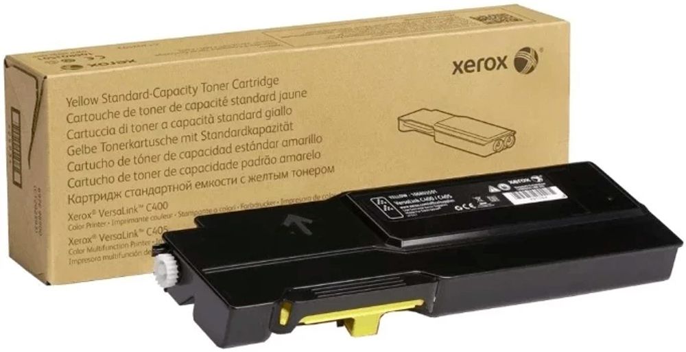 Тонер-картридж XEROX VersaLink C400/C405 желтый (2,5K) (106R03509)