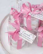 Свеча-бонбоньерка в подарок гостям