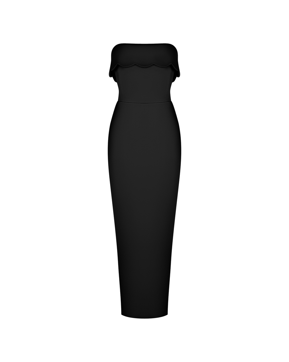 Платье миди корсетное из сатина