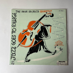 Винтажная виниловая пластинка LP The Dave Brubeck Quartet Jazz Goes To College (Нидерланды 1969)