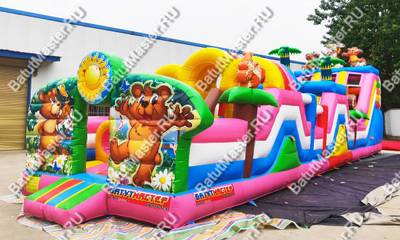 Полоса препятствий "Мишки" 21*5*6 м