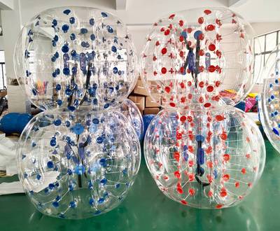 Бизнес-набор: Бамперболы, диаметр 1,5 м, ТПУ (4 шт), насос (1 шт)