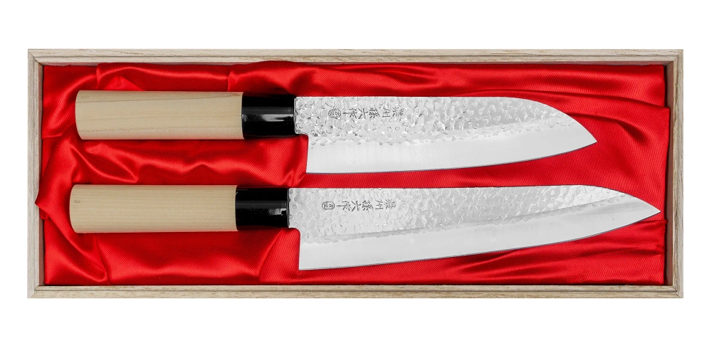 Satake Набор из 2 ножей Magaroku Saku Chef+Santoku EAN 4956617600682