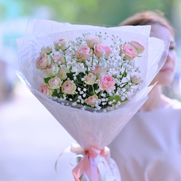 Букеты с гипсофилой