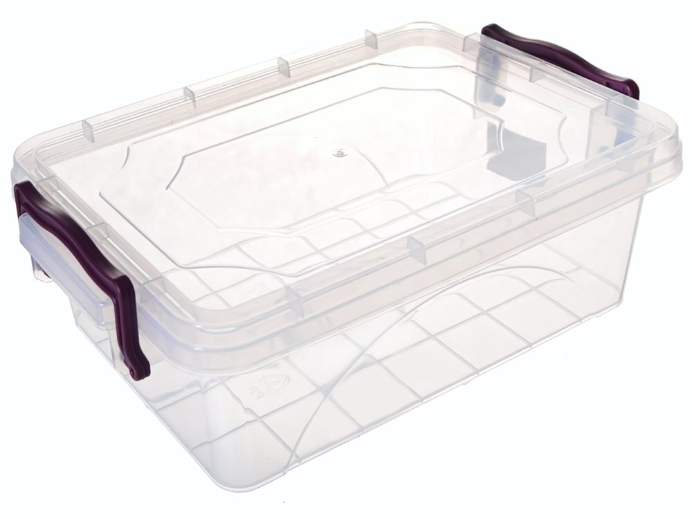 Контейнер 1,5л "Свежесть" прозрачный