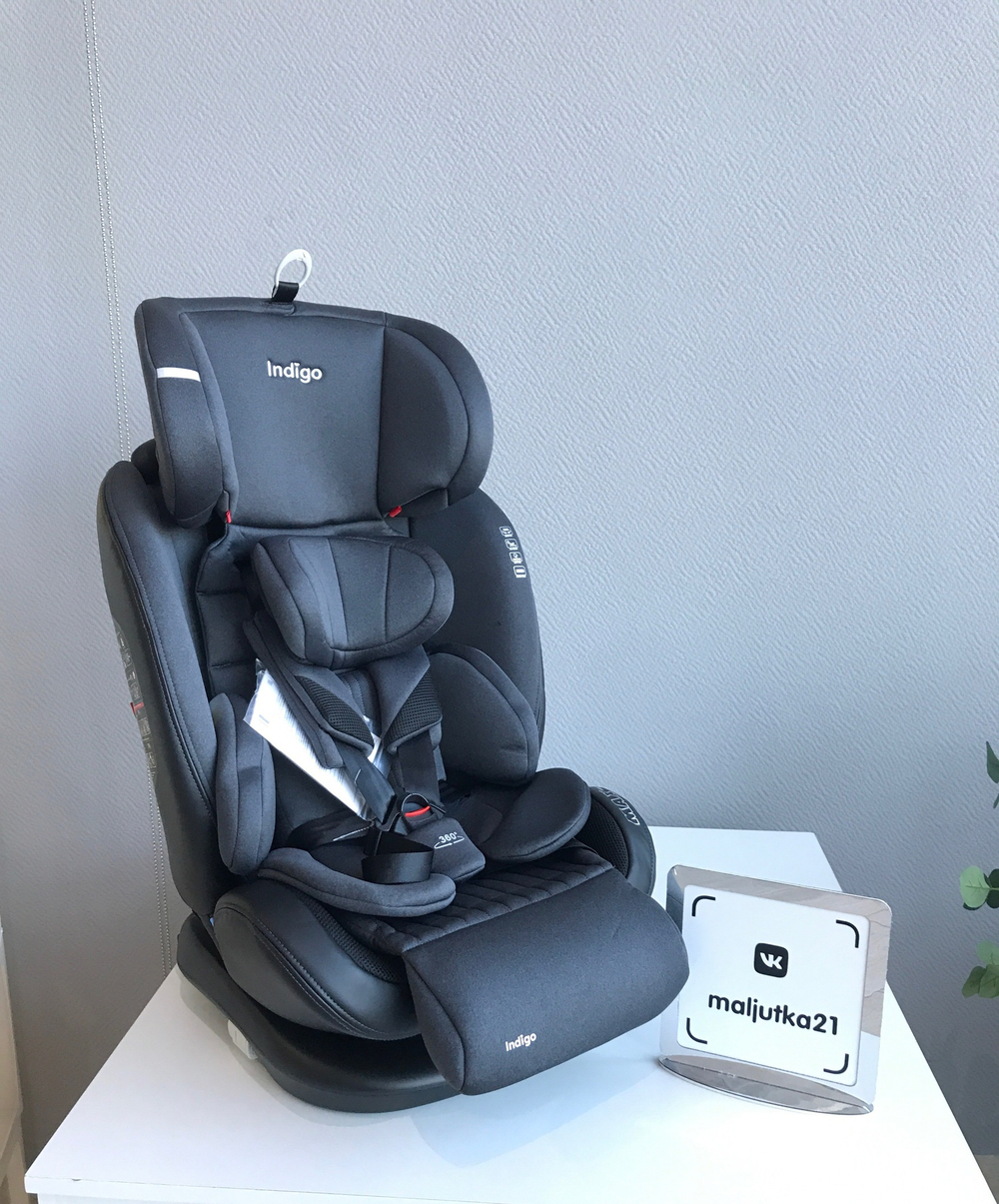Автокресло MAX-X ISOFIX, ST-3, группа 0+1+2+3 (0-36 кг), (Indigo) (упак.1 шт.) (графит)