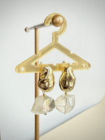 Серьги с горным хрусталем «925» качество