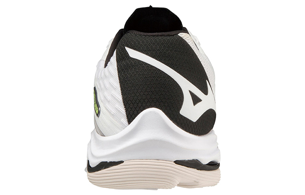 Mizuno Wave Lightning Z7 Synthetic Fiber Low top Volleyball Shoes Unisex White