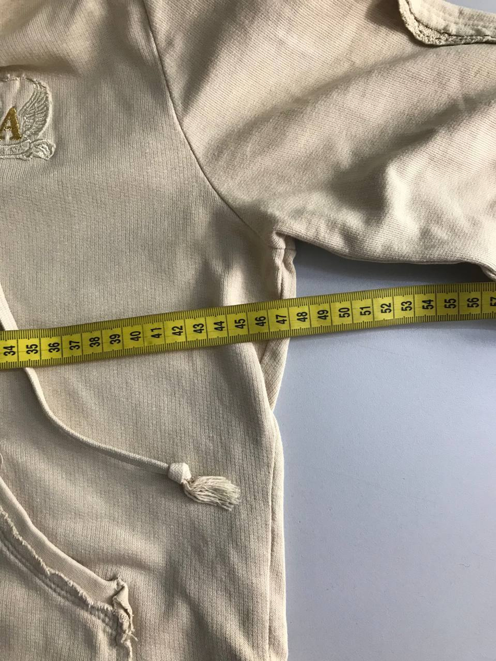 Толстовка на молнии, маркировка М, визуально на 46 размер