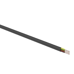 Rexant (01-5109) Кабель телефонный ШТЛП 4 жилы Cu, черный, 100м
