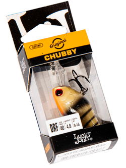 Воблер Lucky John CHUBBY 4DRF, цвет 030