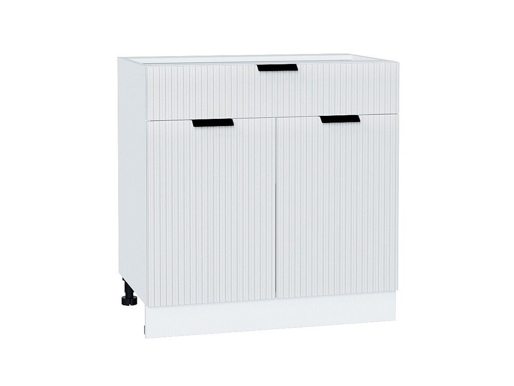 Шкаф нижний с 2-мя дверцами и ящиком Евро Лайн