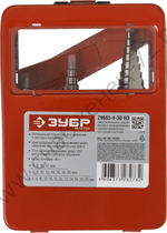 Набор сверл ступенчатых, 3 шт., 4-30мм, ЗУБР