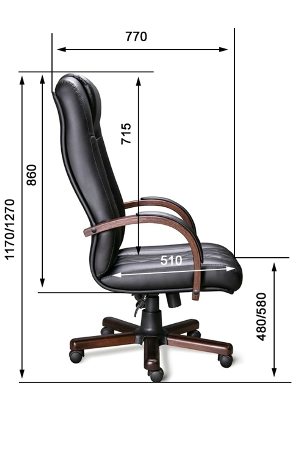 Кресло для руководителя PARMA A LAGUNA