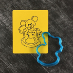 Мышка №80 на лошадке