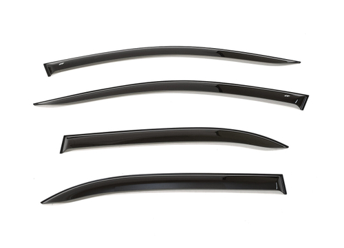 Дефлекторы боковых окон Cobra Tuning на Toyota Corolla седан 2001-2007 арт.T21001