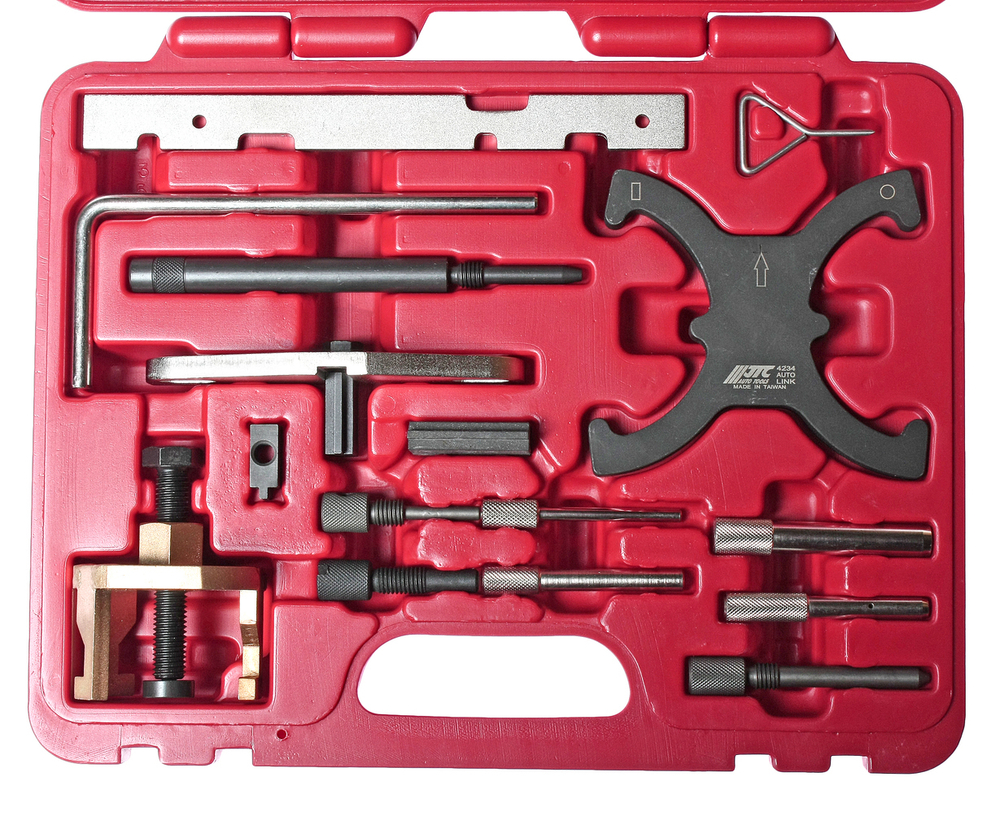 Набор фиксаторов распредвала и коленвала (FORD,MAZDA) в кейсе JTC