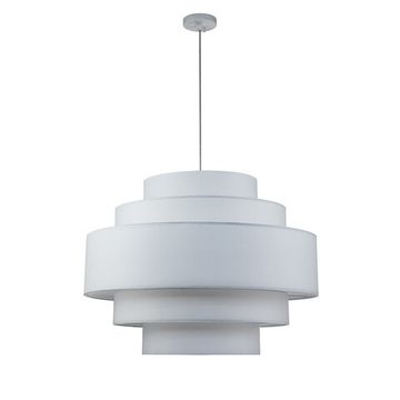 Люстра на штанге 6*E27 V000346 13018/6P White белый Zemfira Indigo