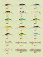 Воблер для рыбалки Usami Wasabi Crank 65F-SDR, 15.6 гр., цвет #591, (плавающий)