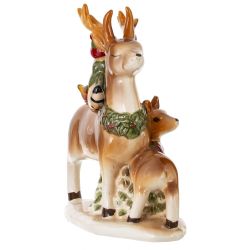 GAEM Фигурка декоративная "Олени", L18 W9 H21 см