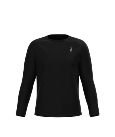 Лонгслив мужской 7/6 Tony Long Sleeve - Black (Размер "XL")