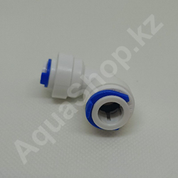 Фитинг QT-09C угловой 1/4"(f) x 3/8"(f)