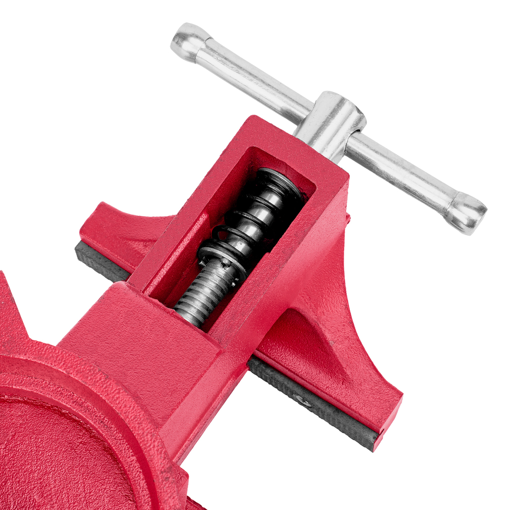 Тиски слесарные, 200 мм, поворотные, с наковальней Matrix