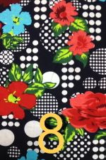 Платье с рукавом КБ-ак-21-08 Ассорти