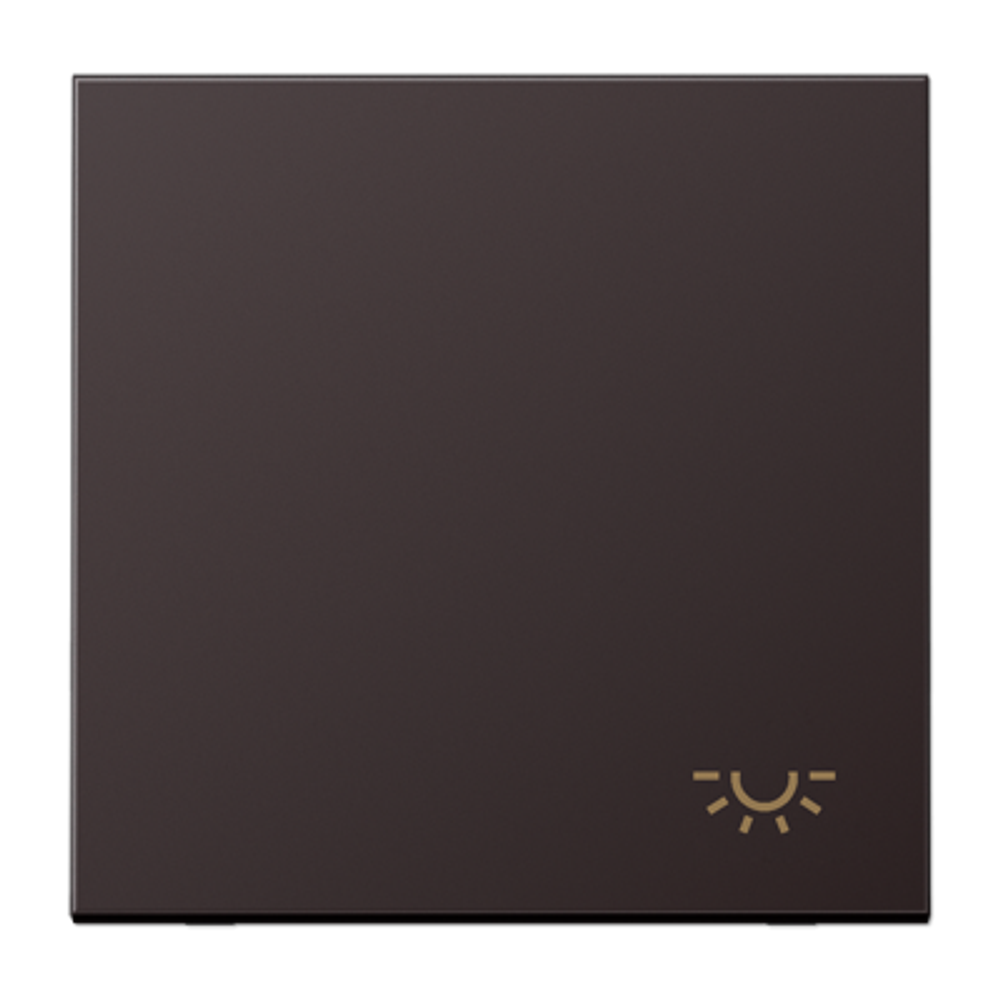 JUNG клавиша с символом освещения, Dark, арт.AL2990LD