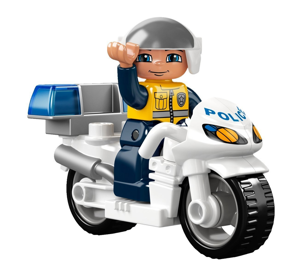 LEGO Duplo: Полицейский мотоцикл 5679 — Police Bike — Лего Дупло