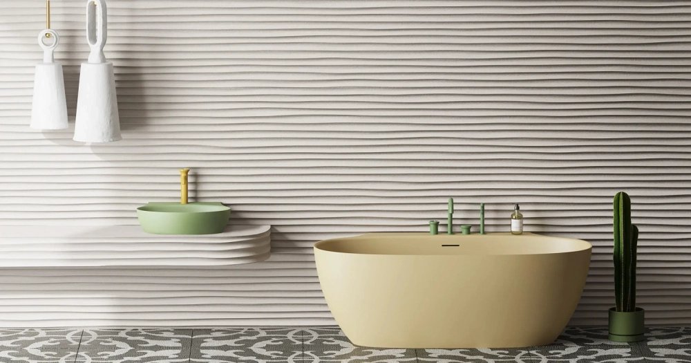 Ванна ALDA WALL 170 матовая покраска по RAL полностью