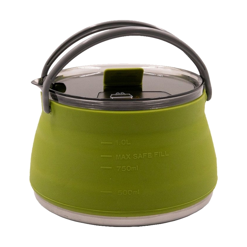 Tramp Чайник складной силиконовый 1 л, TRC-125, терракотовый