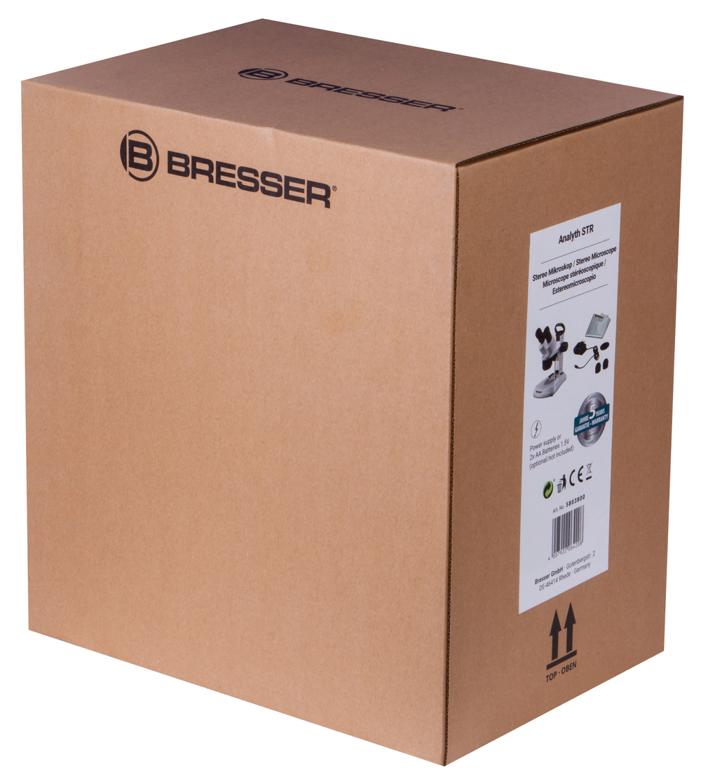 Микроскоп стереоскопический Bresser Analyth STR 10–40x - фото 14