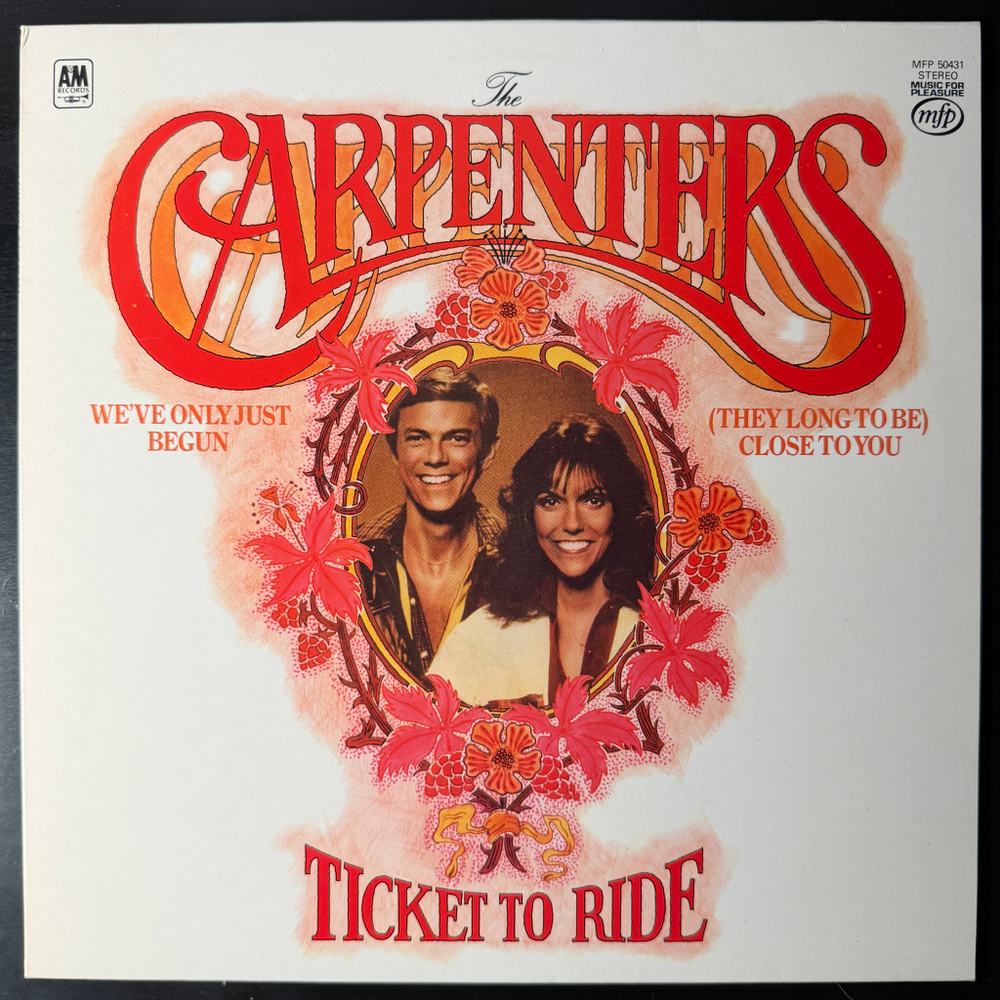 The Carpenters ‎– Ticket To Ride (Англия 1978г.)