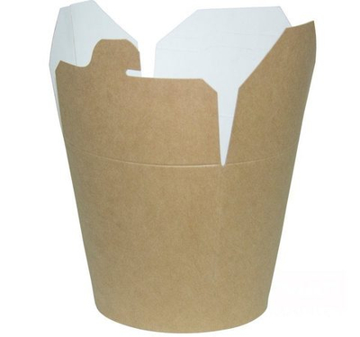 Контейнер бумажный Сhina Pack 750 мл 50/500 крафт