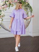 Платье 1247 фуксия Novita (Акция)