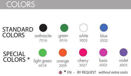 Душ солнечный, Arkema Happy XL H 420, антрацит