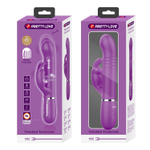 Фиолетовый вибратор-кролик Coale - 22,6 см.