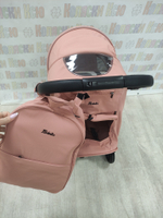 Коляска прогулочная Baballo Future 2024 розовый (черная рама)