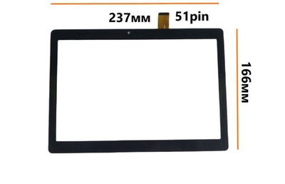 Тачскрин (сенсорное стекло) для планшета Irbis TZ174E 3G