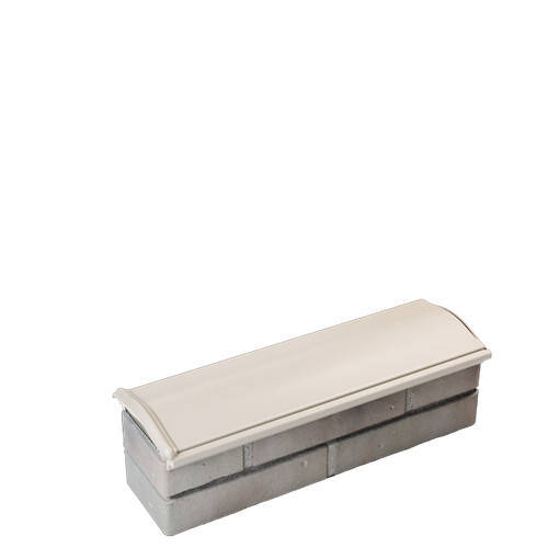 Парапет полимеркомпозитный Monblan 130мм (0,5 кирпич) бежевый