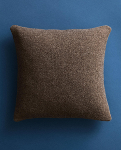 Zara Home наволочка декоративная из шерсти, коричневый