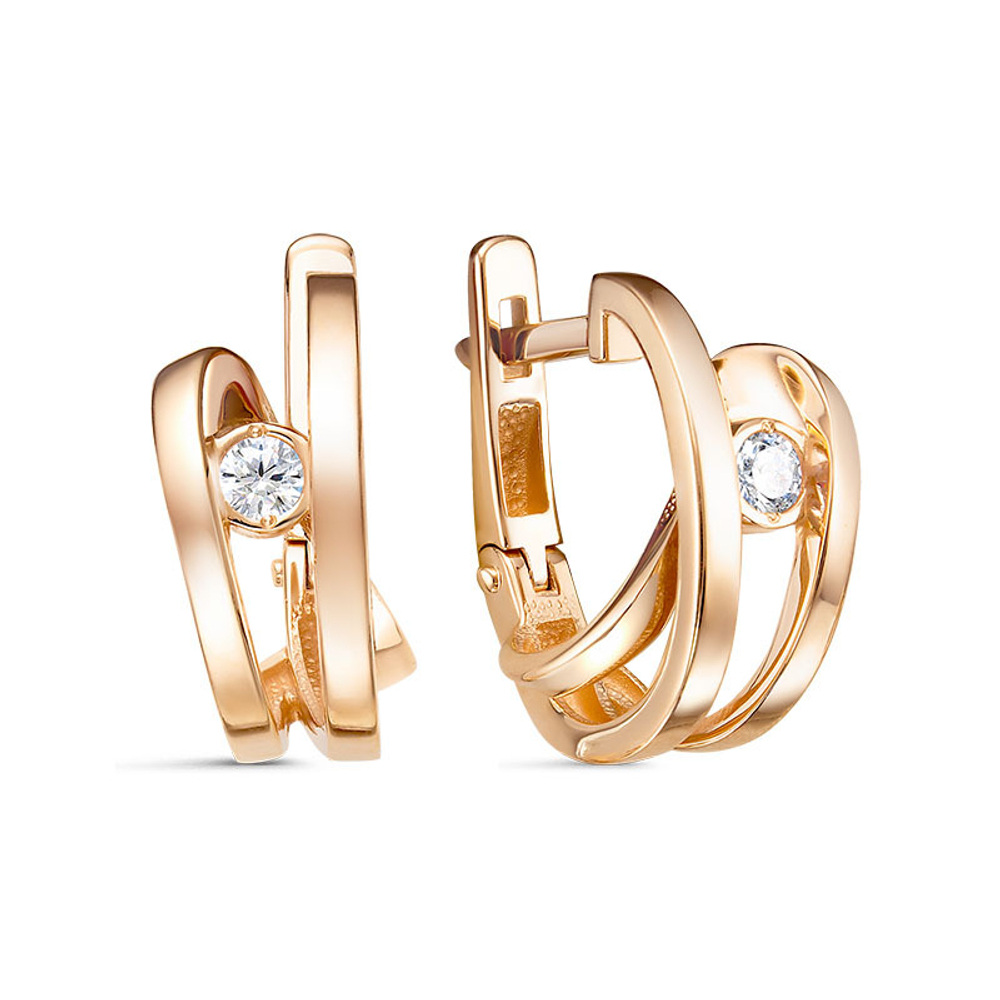 Серьги из золота 585 пробы